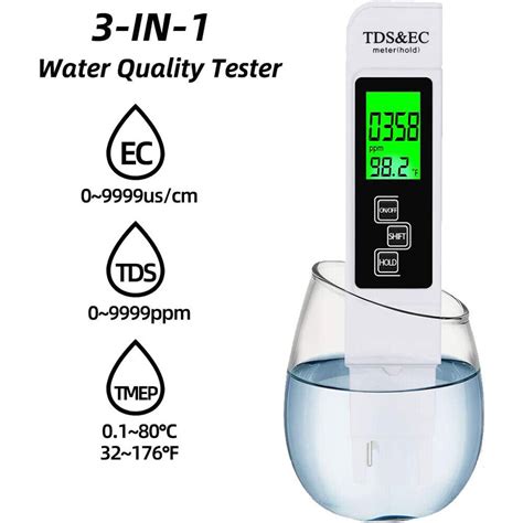 water bottle purity test|water purification tester.